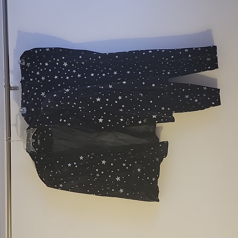 BLACK VELVET STAR SUIT